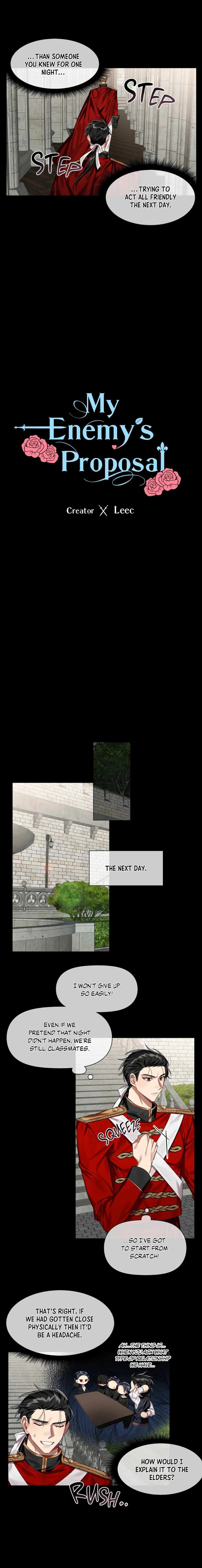 One Day I Was Proposed To By My Enemy - Chapter 6 Page 4