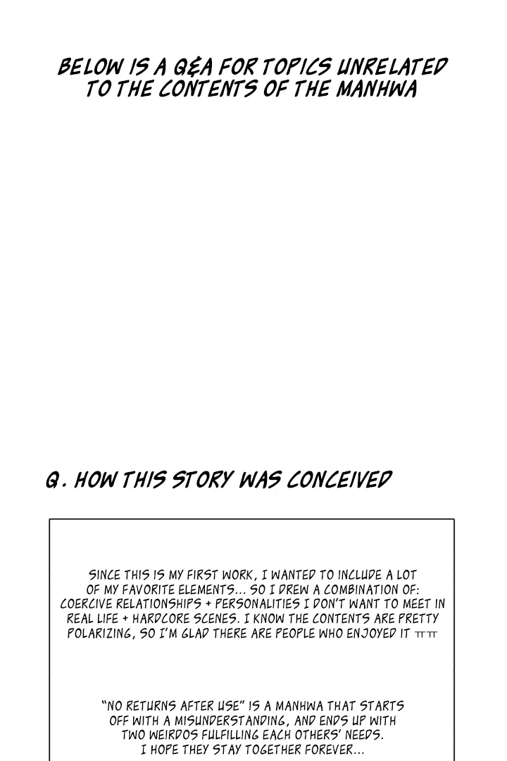 No Returns After Use - Chapter 20.1 Page 25