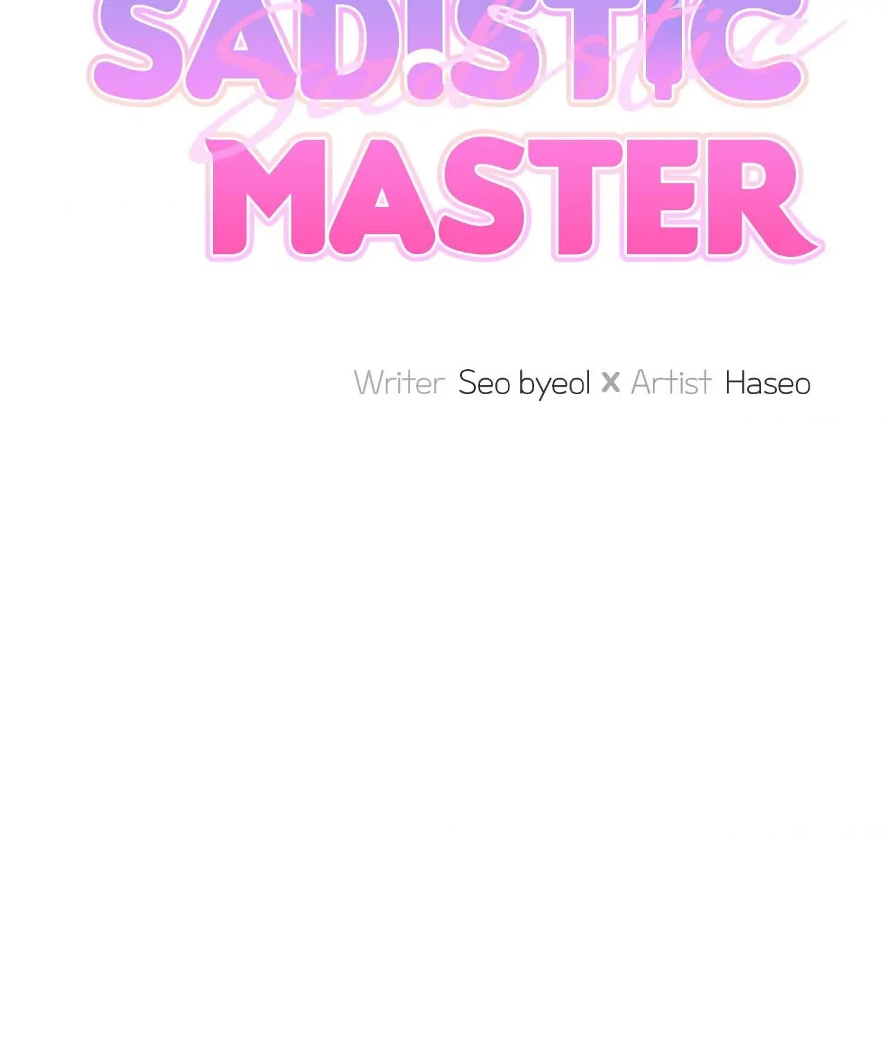 My Sadistic Master - Chapter 14 Page 43
