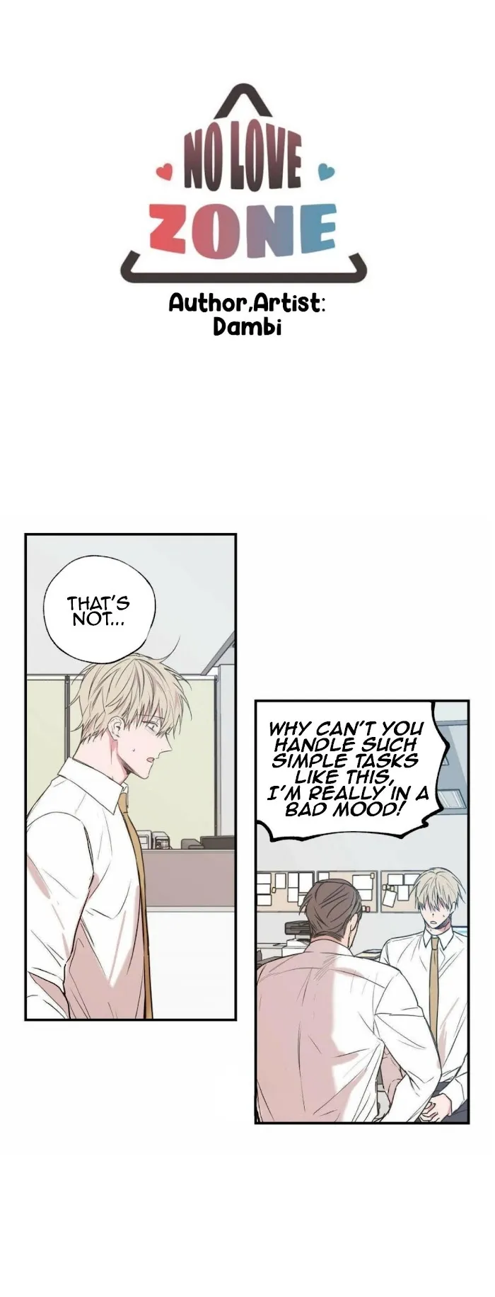 No Love Zone - Chapter 20 Page 1