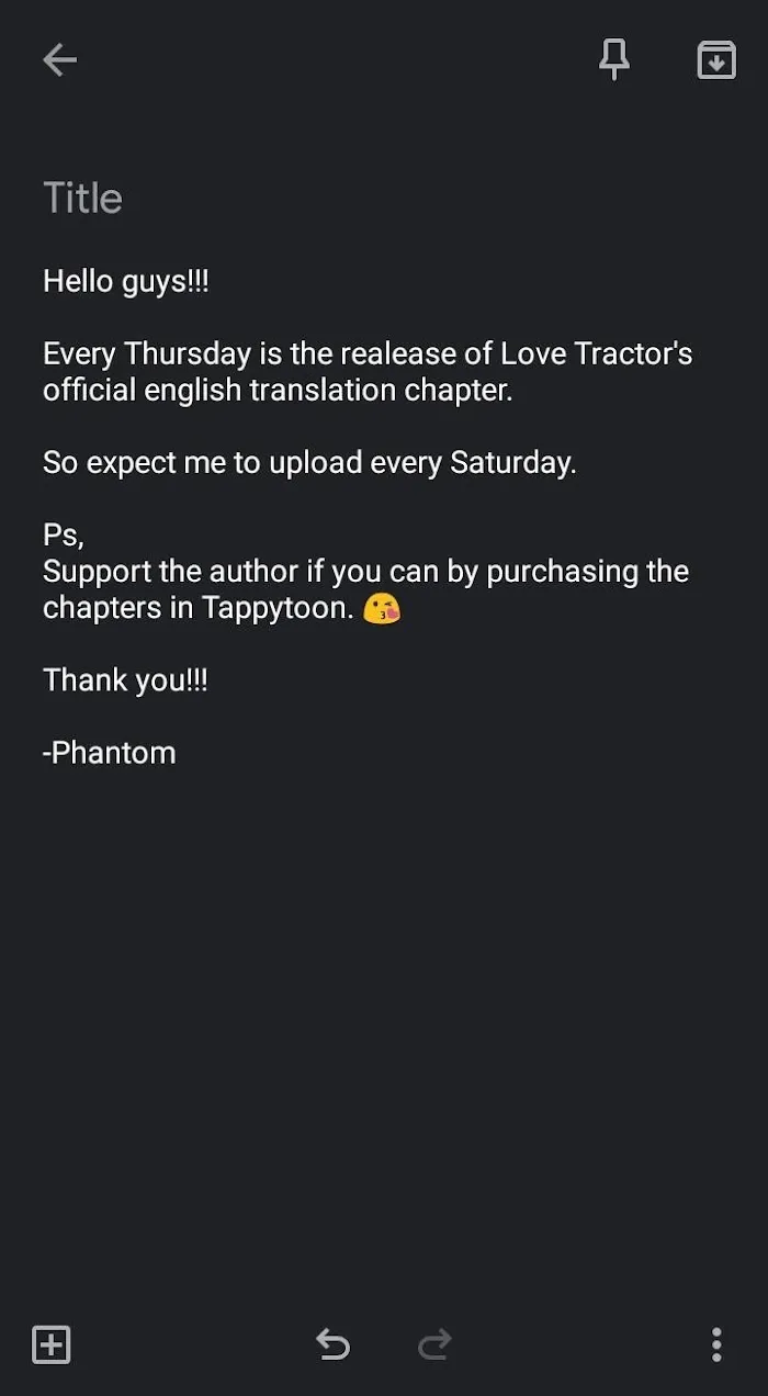 Love Tractor - Chapter 60 Page 13