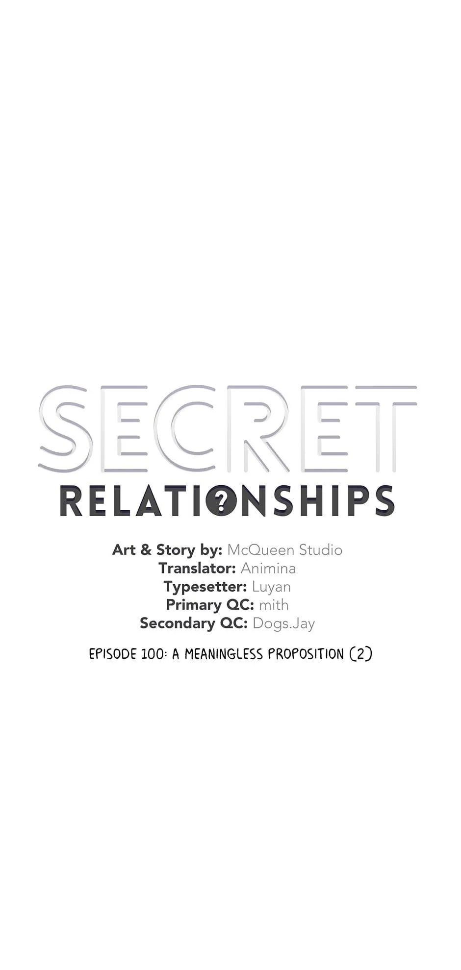 Secret Relationship - Chapter 100 Page 44