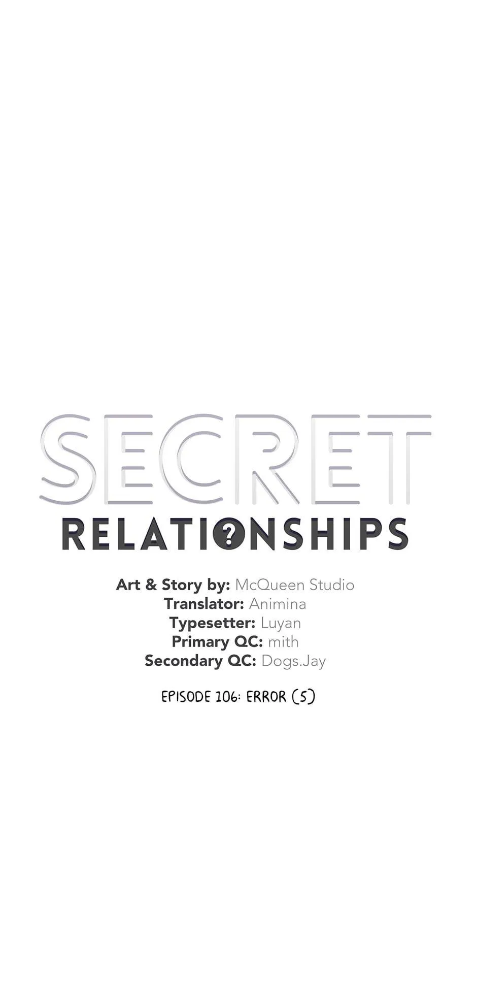 Secret Relationship - Chapter 106 Page 36
