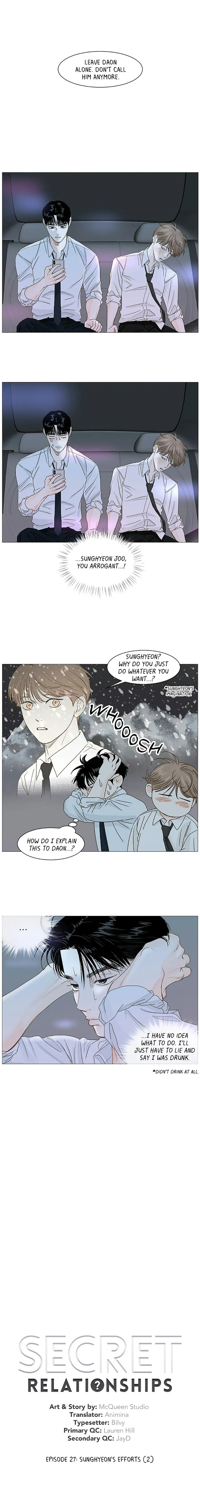 Secret Relationship - Chapter 27 Page 2