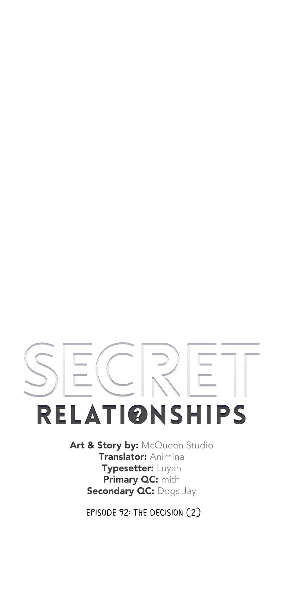 Secret Relationship - Chapter 92 Page 41
