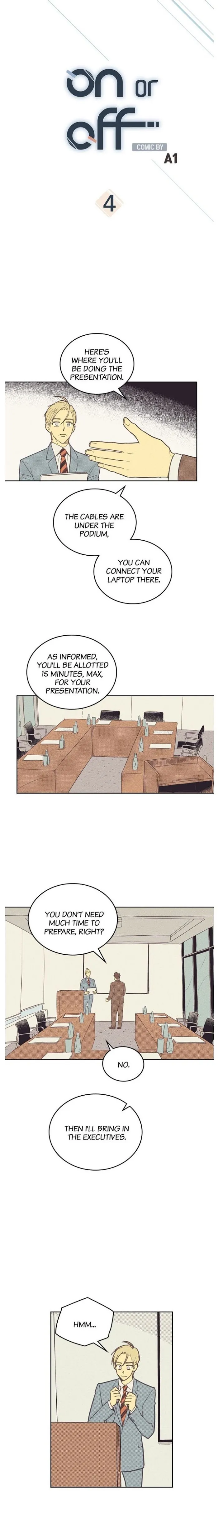 On Or Off - Chapter 4 Page 1