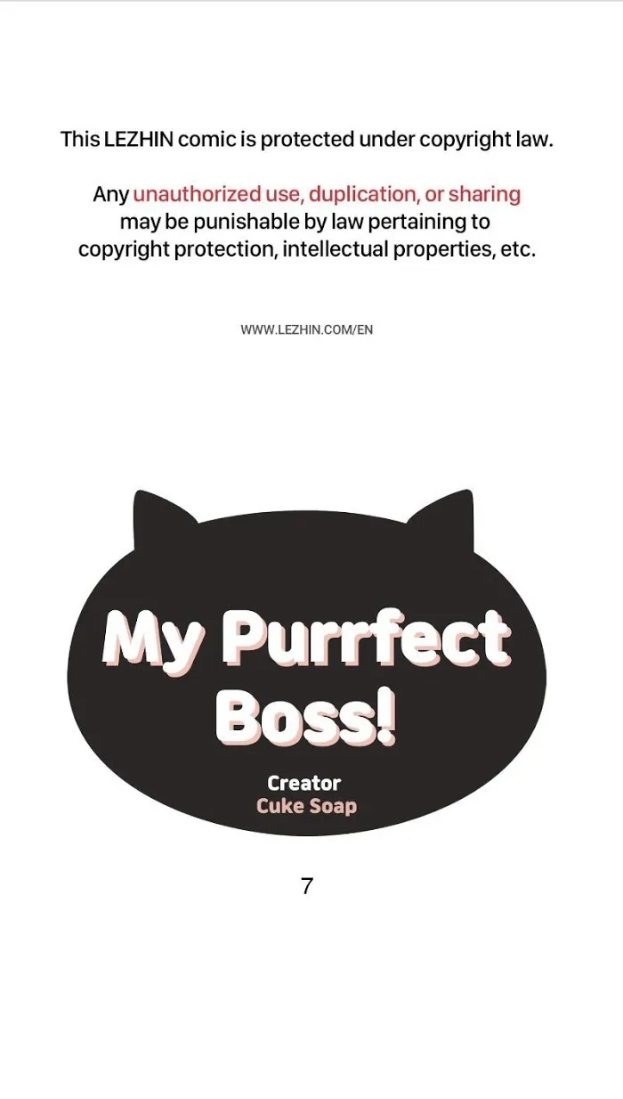 My Purrfect Boss! - Chapter 7 Page 1