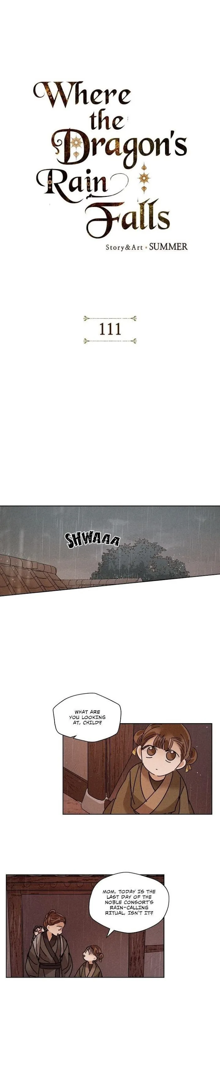 Where The Dragon’s Rain Falls - Chapter 111 Page 1