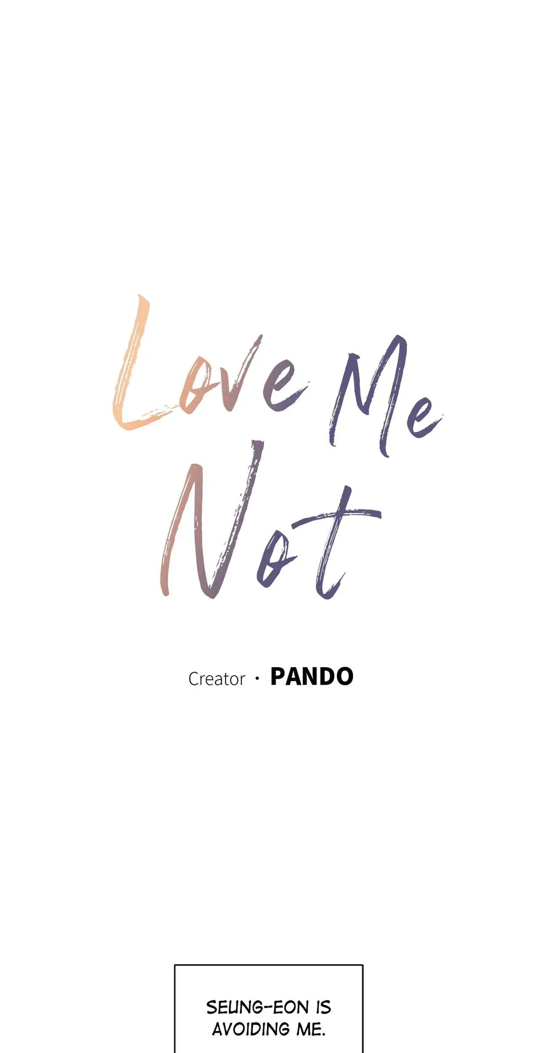 Love Me Not - Chapter 111 Page 1