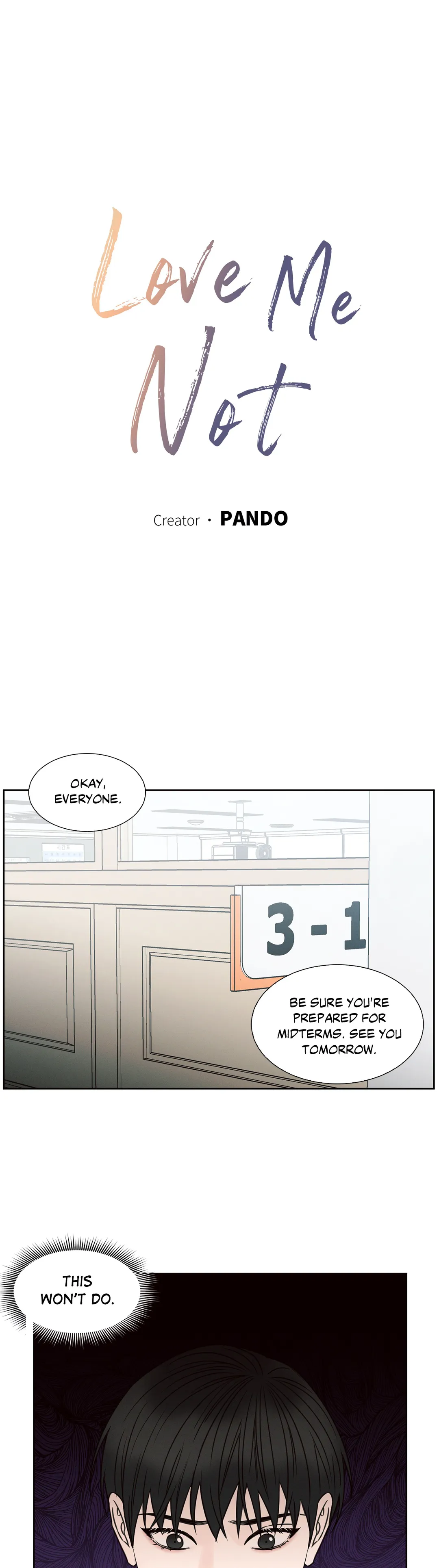 Love Me Not - Chapter 22 Page 1