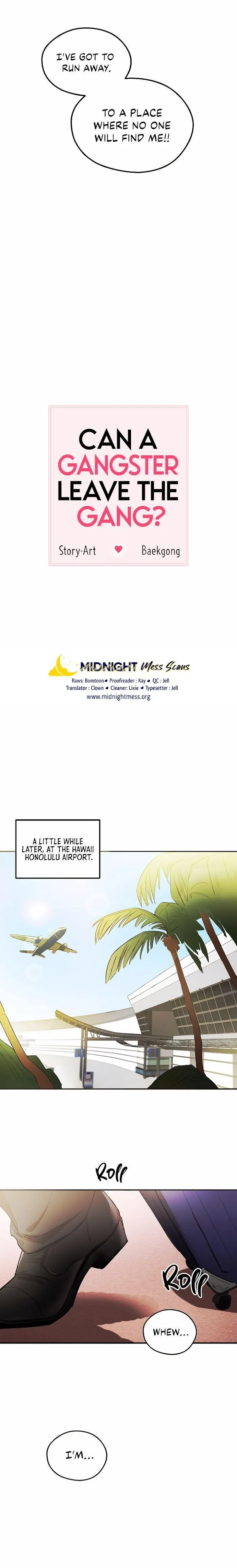 Can A Gangster Leave The Gang? - Chapter 1 Page 4