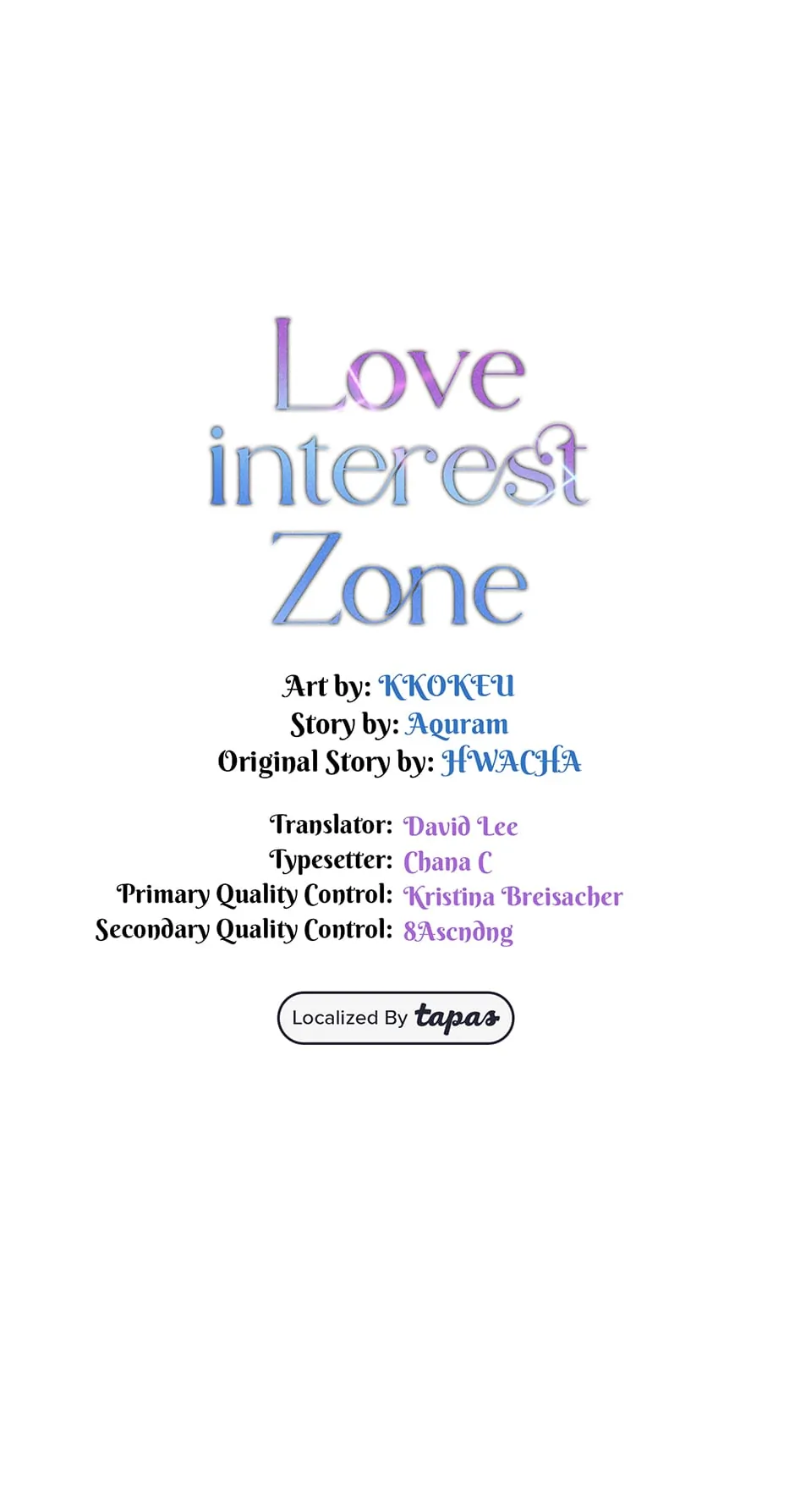 Love Interest Zone 〘Official〙 - Chapter 1 Page 13