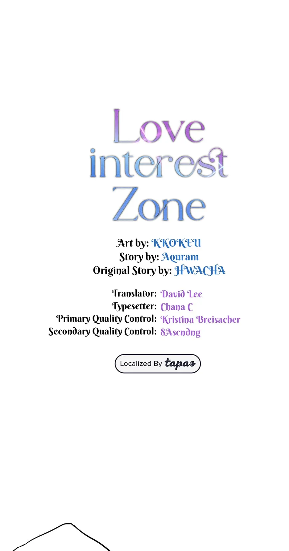 Love Interest Zone 〘Official〙 - Chapter 4 Page 1