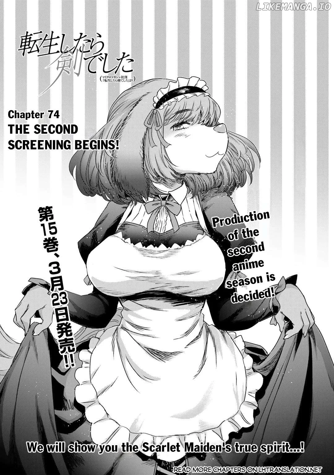 Tensei Shitara Ken Deshita - Chapter 74 Page 2