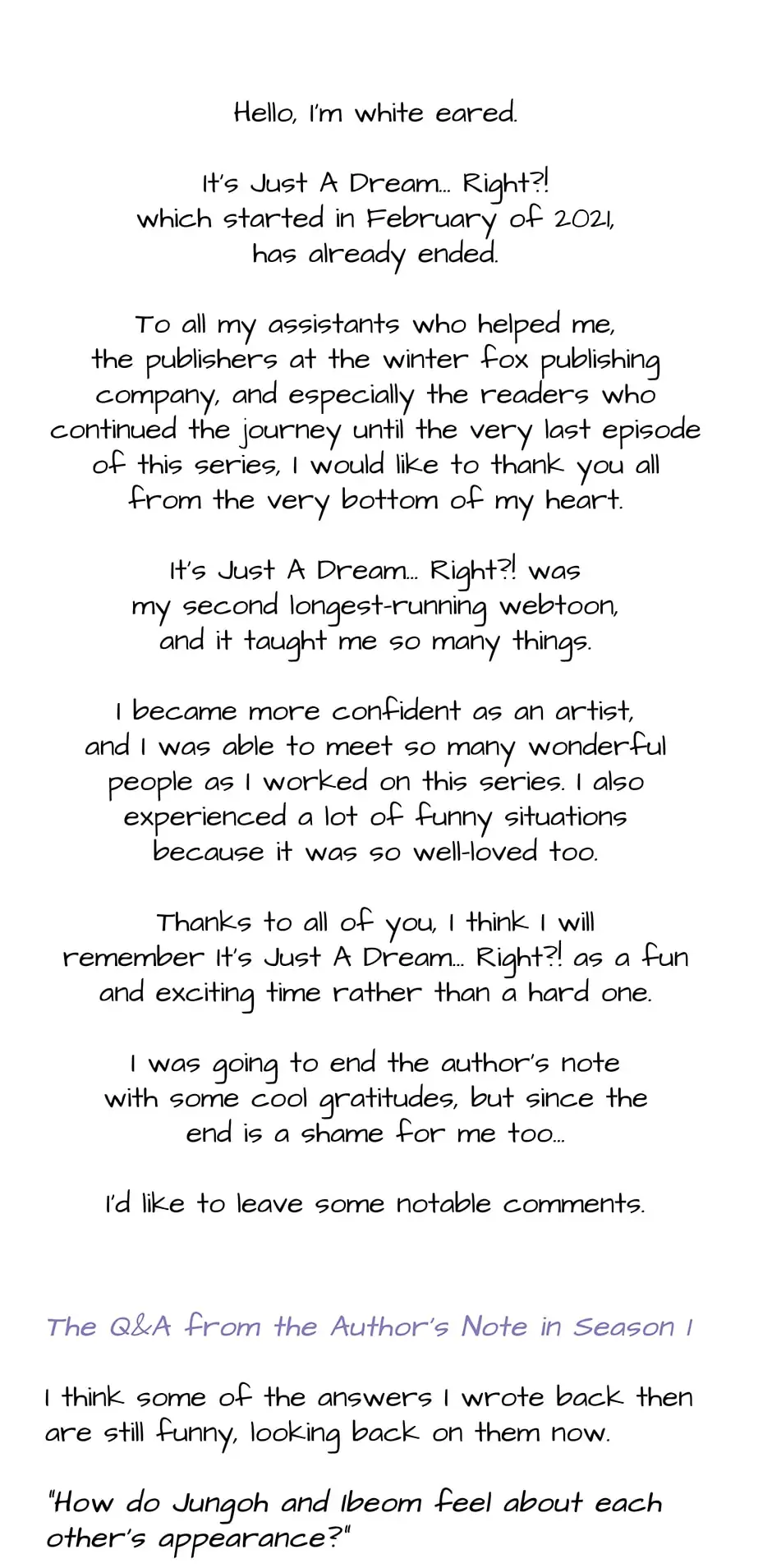 It’s Just a Dream…Right?! - Chapter 76.02 Page 2