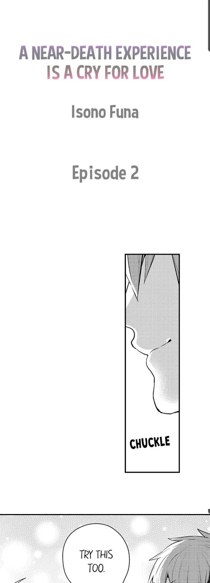 A Near-Death Experience is a Cry For Love - Chapter 2 Page 1