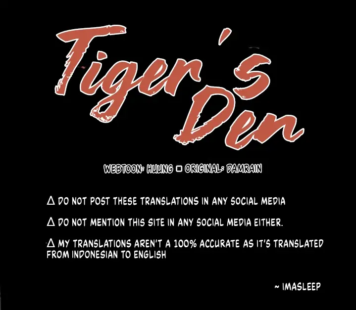 Tiger’s Den 〘Official〙 - Chapter 0 Page 1
