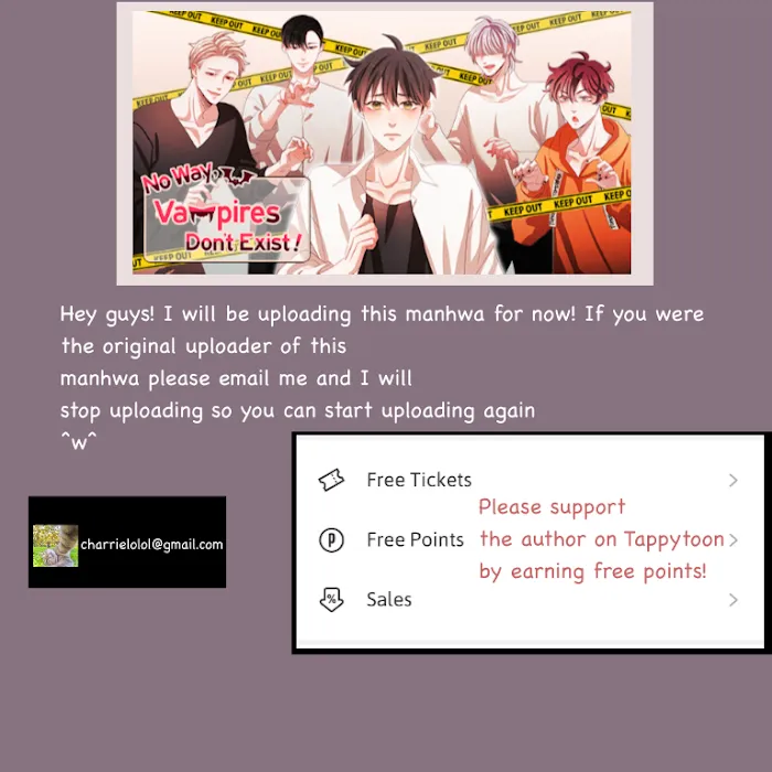 No Way, Vampires Don’t Exist - Chapter 61 Page 1