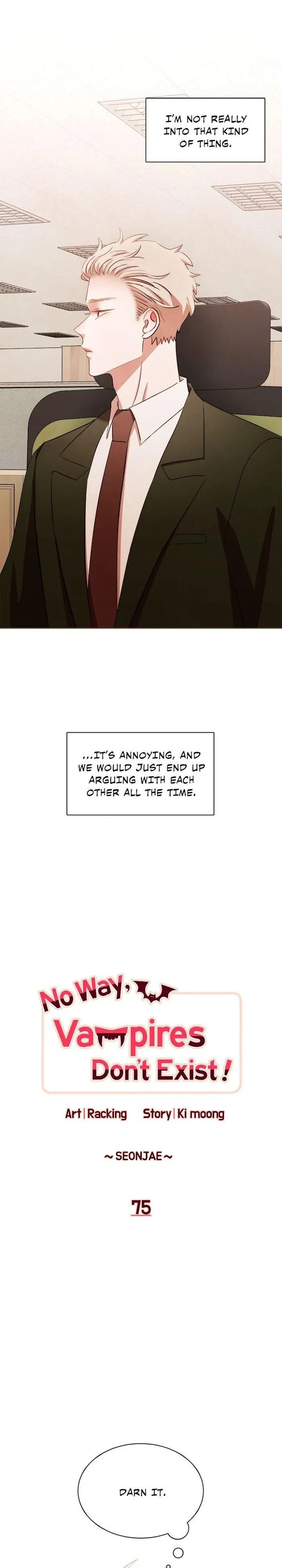 No Way, Vampires Don’t Exist - Chapter 75 Page 8
