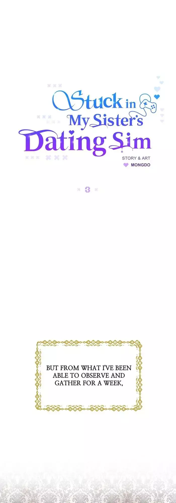 Stuck In My Sister’s Dating Sim - Chapter 3 Page 4