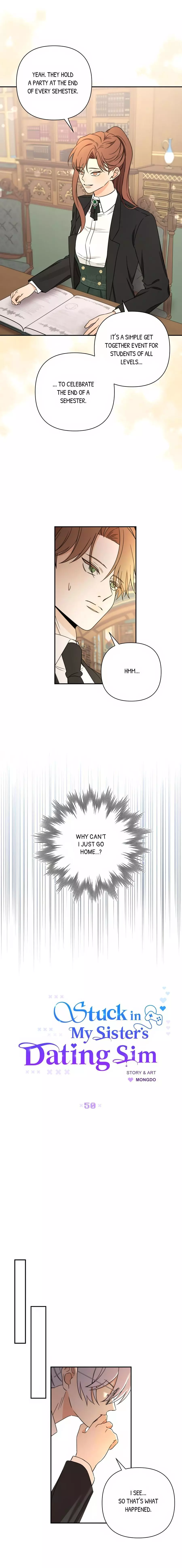 Stuck In My Sister’s Dating Sim - Chapter 50 Page 3