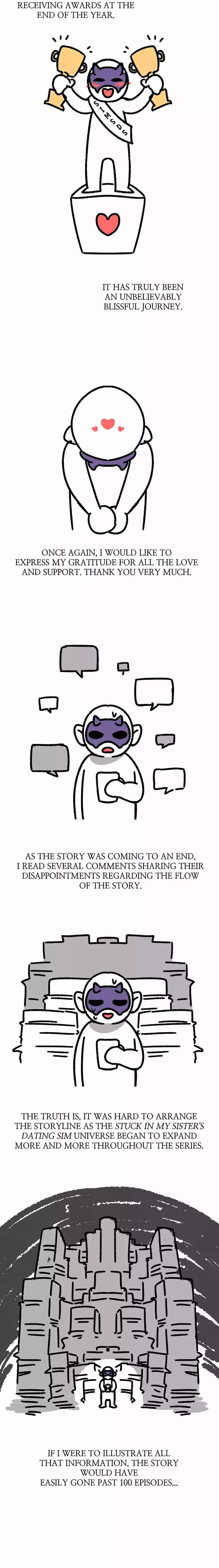 Stuck In My Sister’s Dating Sim - Chapter 84.5 Page 3