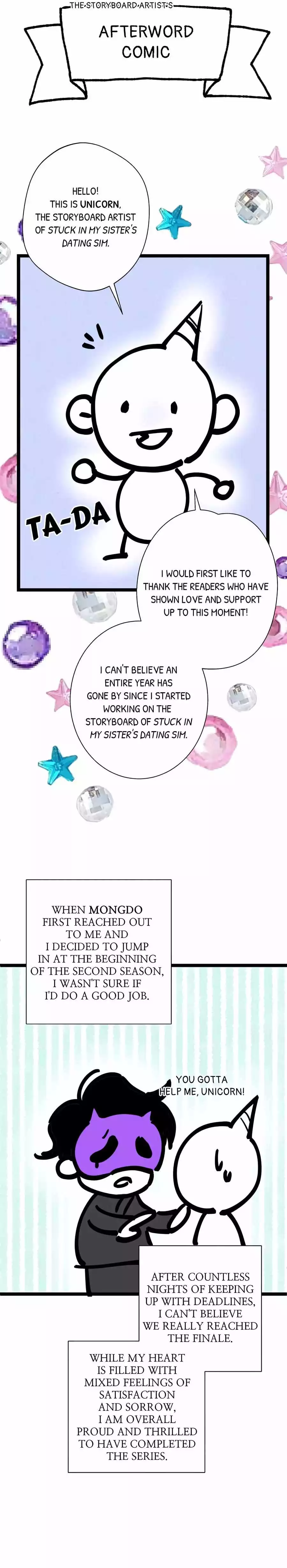 Stuck In My Sister’s Dating Sim - Chapter 84.5 Page 8