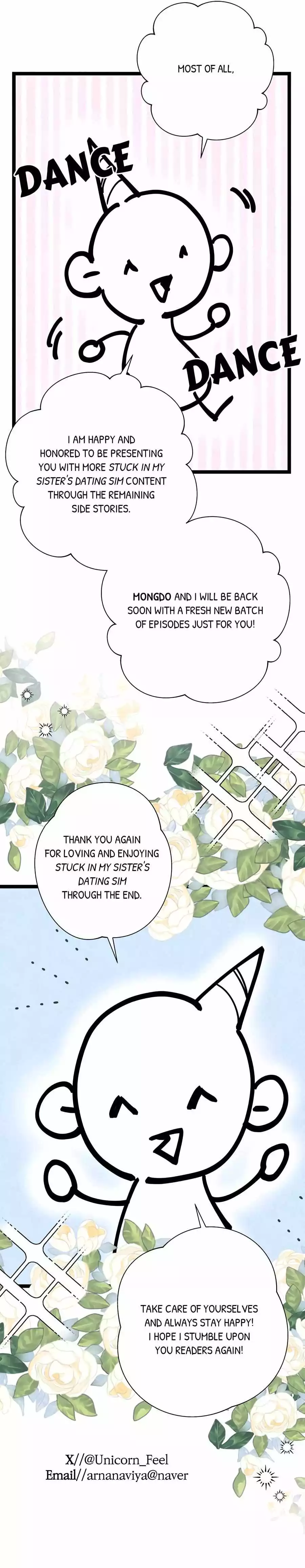 Stuck In My Sister’s Dating Sim - Chapter 84.5 Page 10