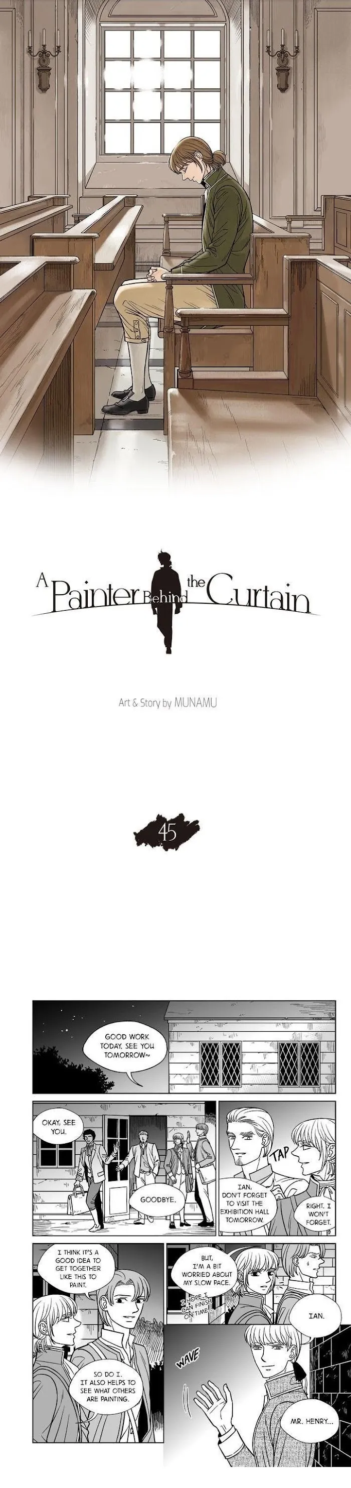 A Painter Behind The Curtain - Chapter 45 Page 1