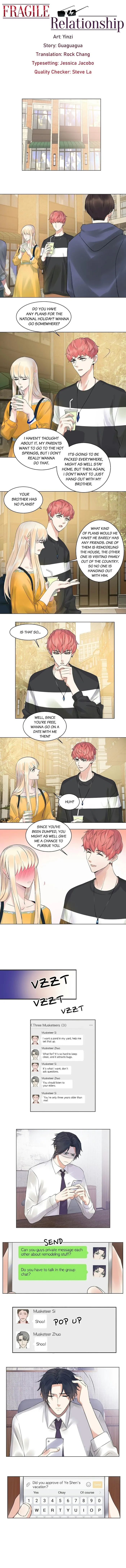 Fragile Relationship - Chapter 137 Page 1