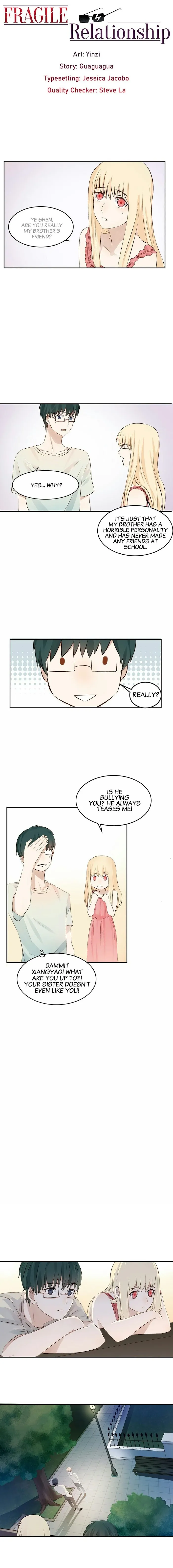 Fragile Relationship - Chapter 18 Page 1
