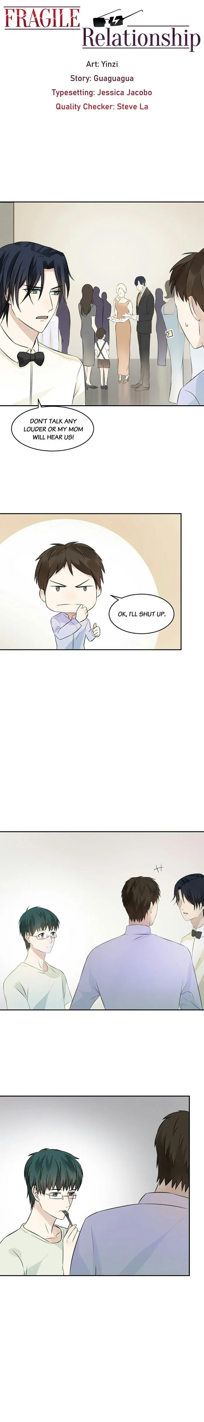 Fragile Relationship - Chapter 20 Page 1