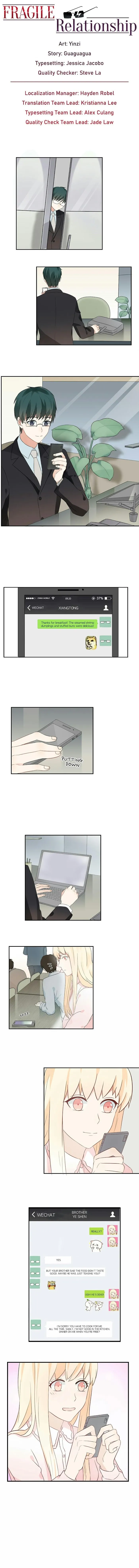 Fragile Relationship - Chapter 29 Page 1