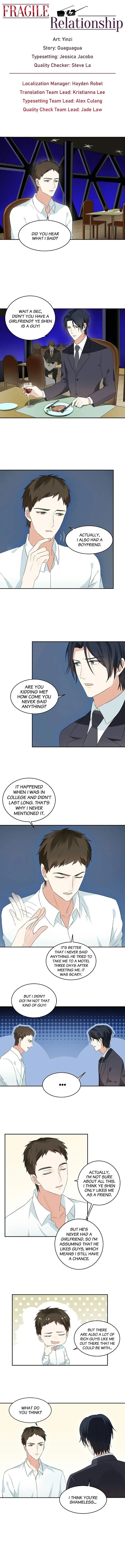 Fragile Relationship - Chapter 30 Page 1