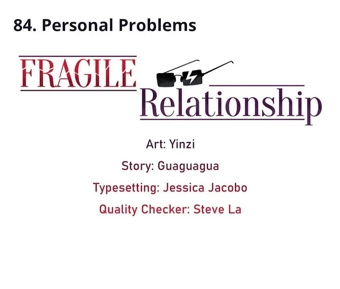 Fragile Relationship - Chapter 84 Page 1