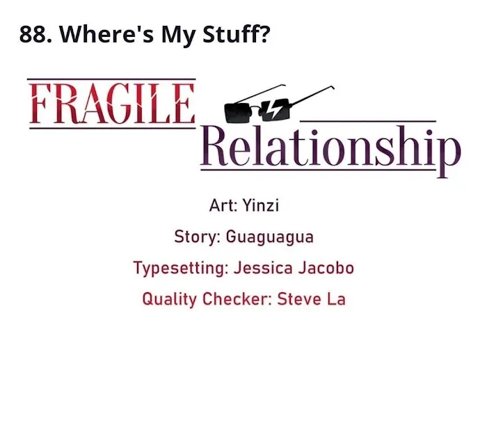 Fragile Relationship - Chapter 88 Page 1