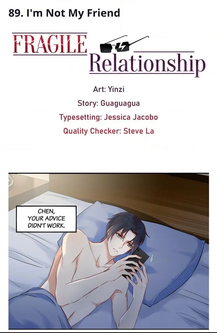 Fragile Relationship - Chapter 89 Page 1