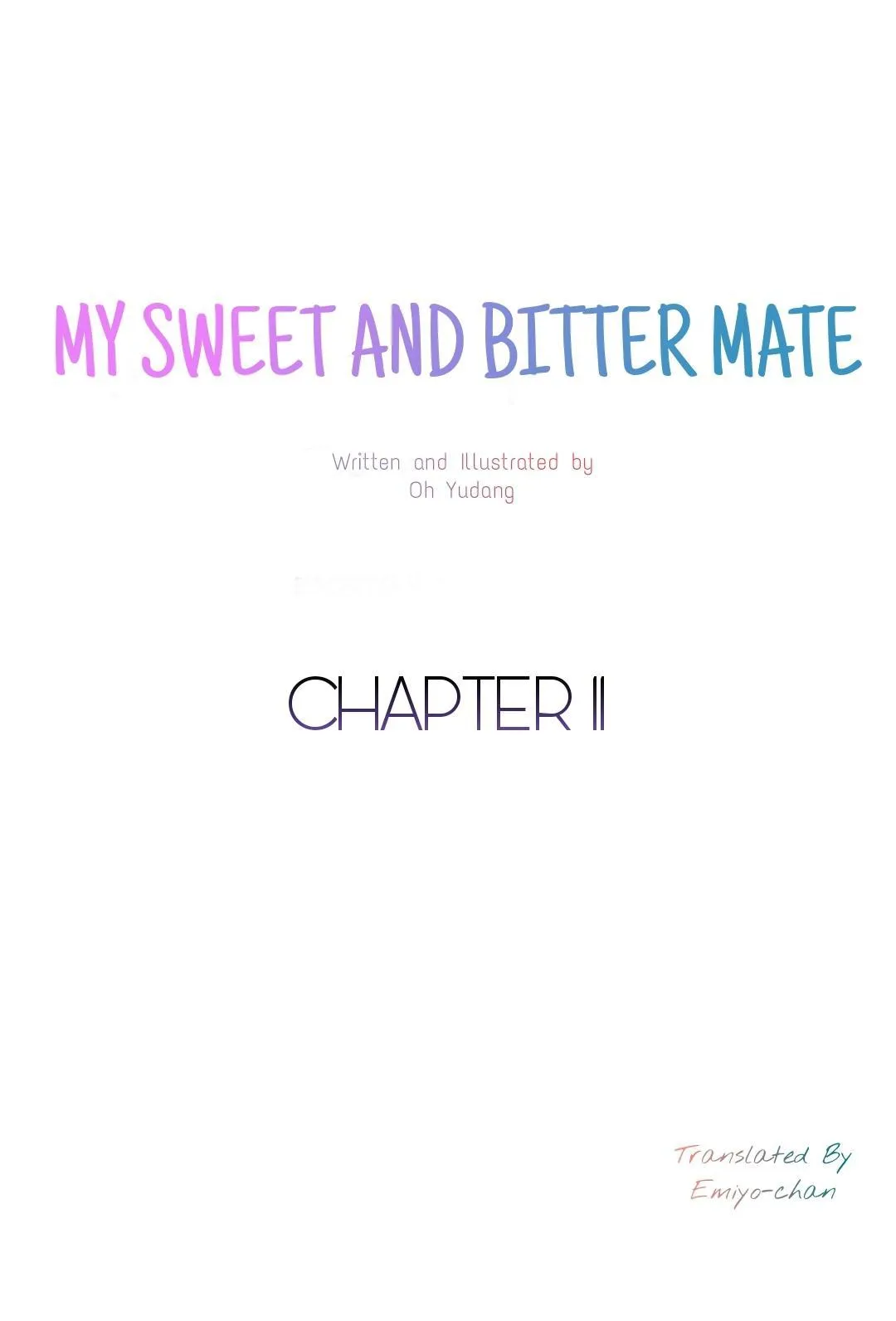 My Sweet And Bitter Mate - Chapter 11 Page 4