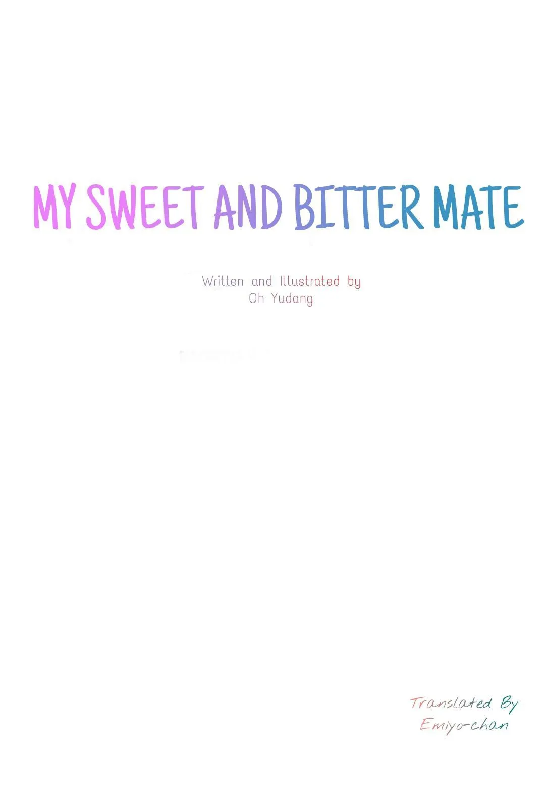 My Sweet And Bitter Mate - Chapter 13 Page 32