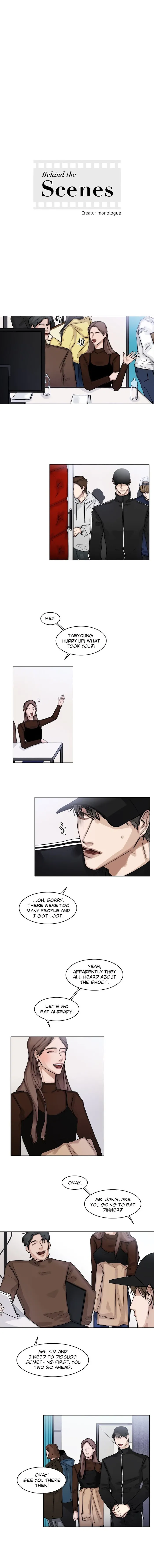 Behind The Scenes (Monologue) - Chapter 12 Page 1
