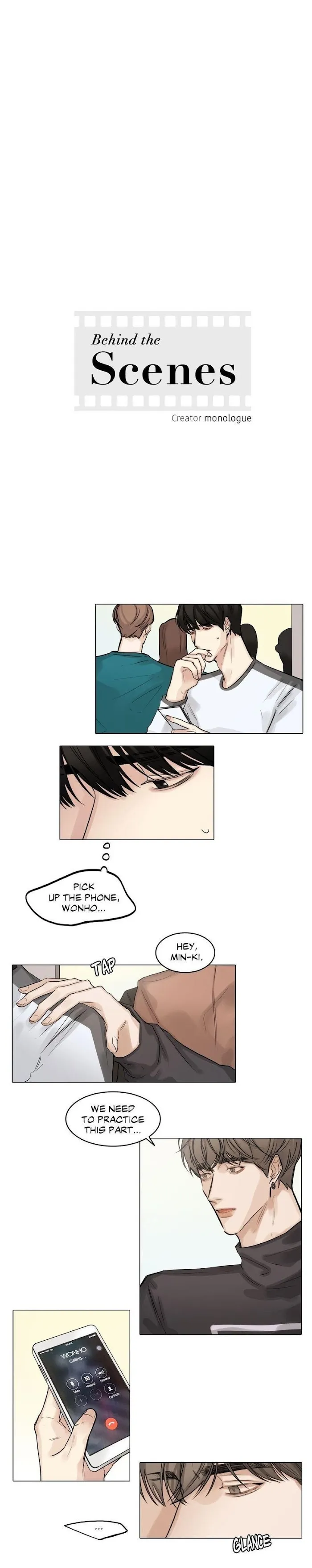 Behind The Scenes (Monologue) - Chapter 27 Page 1