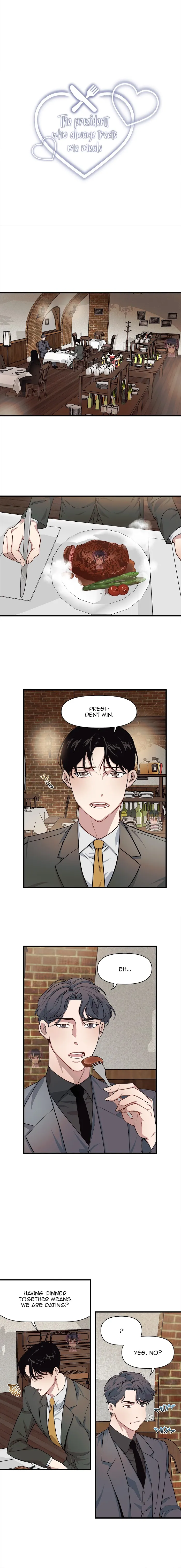 The President Who Always Treats Me Meals - Chapter 5 Page 6