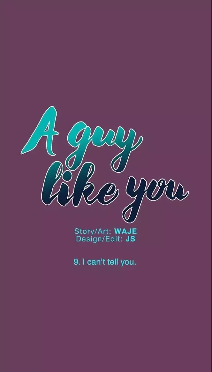 A Man Like You (A Guy Like You) - Chapter 9 Page 1