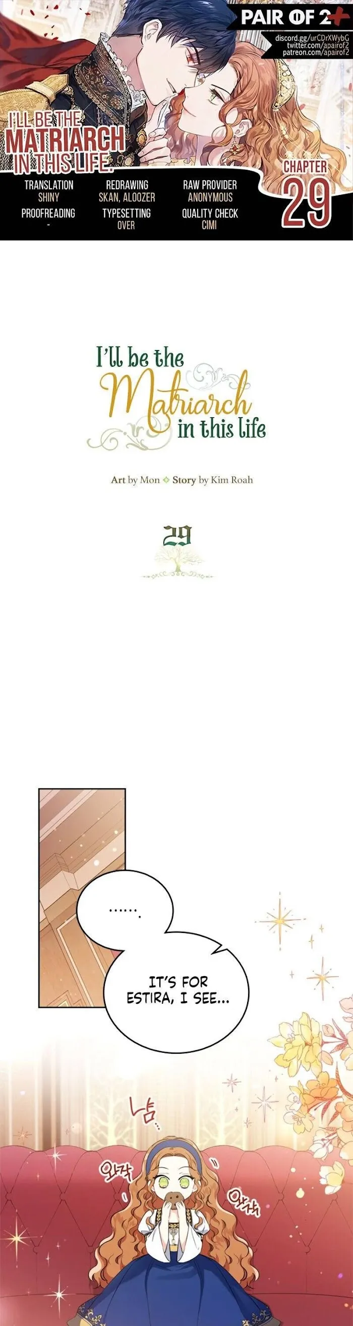 I’ll Be The Matriarch In This Life - Chapter 29 Page 1
