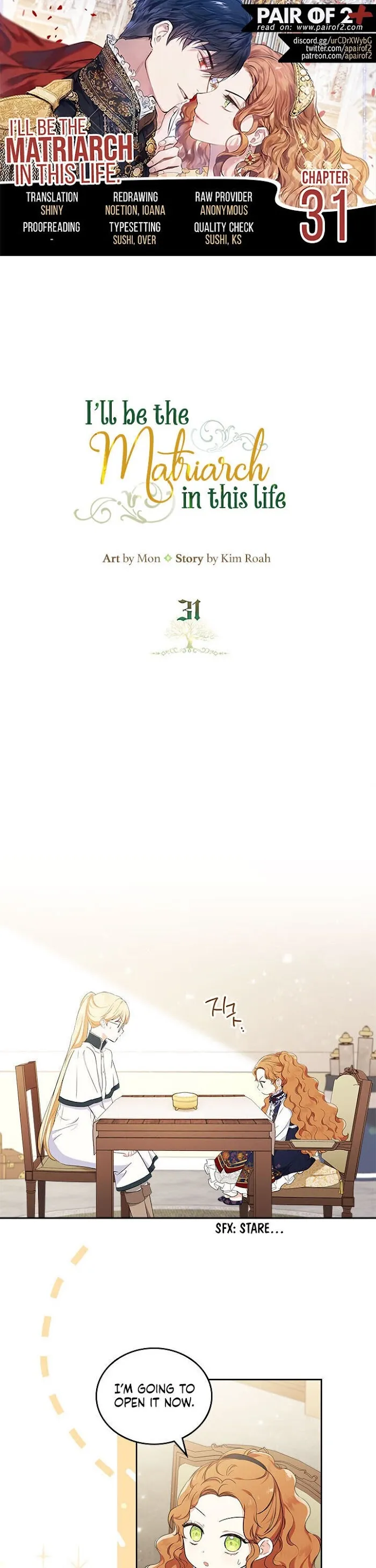 I’ll Be The Matriarch In This Life - Chapter 31 Page 1