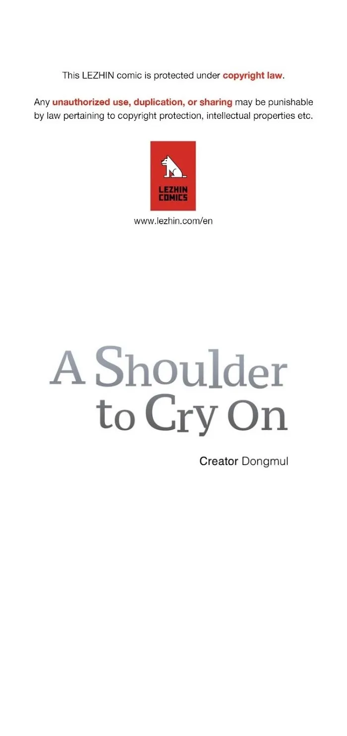A Shoulder To Cry On - Chapter 19 Page 1