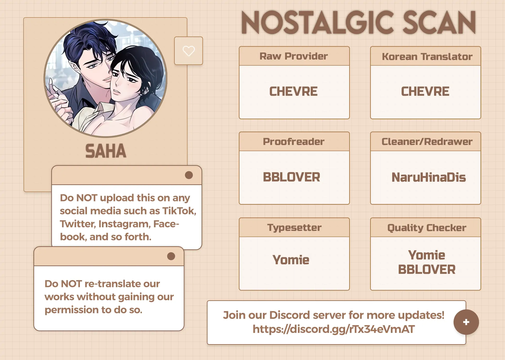 Saha [Official] - Chapter 1 Page 1