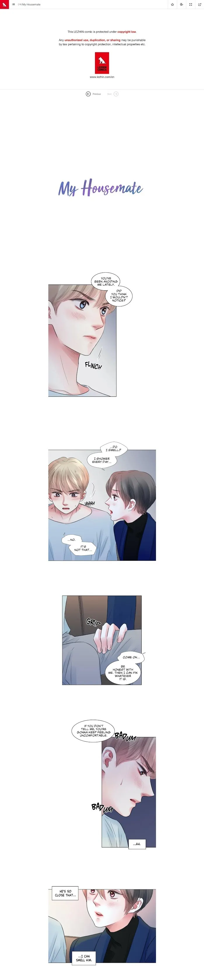 My Housemate - Chapter 14 Page 1