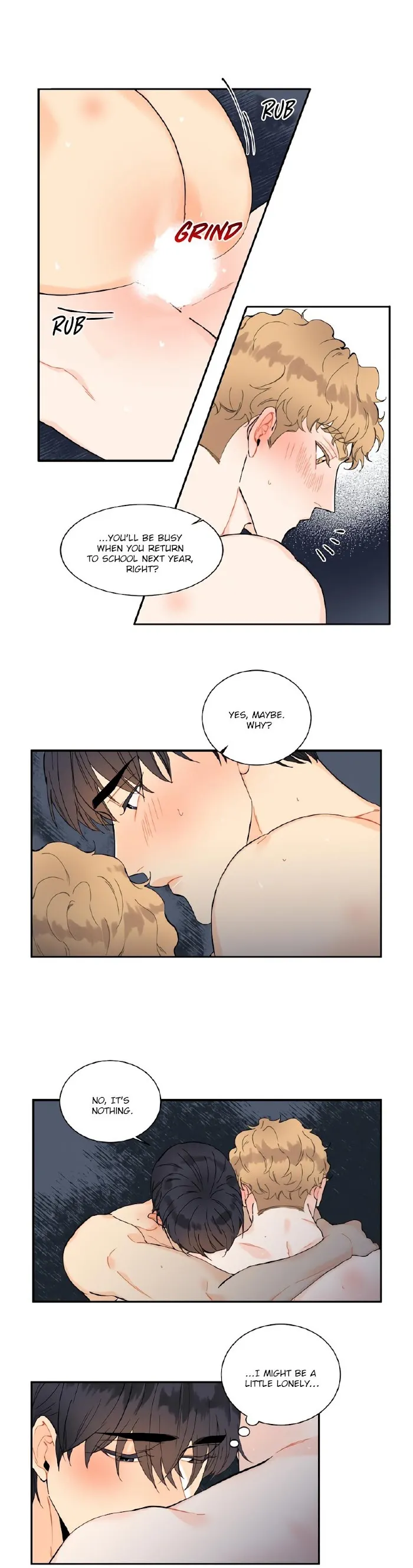 My Childhood Friend is Too Provocative For Me - Chapter 15 Page 9