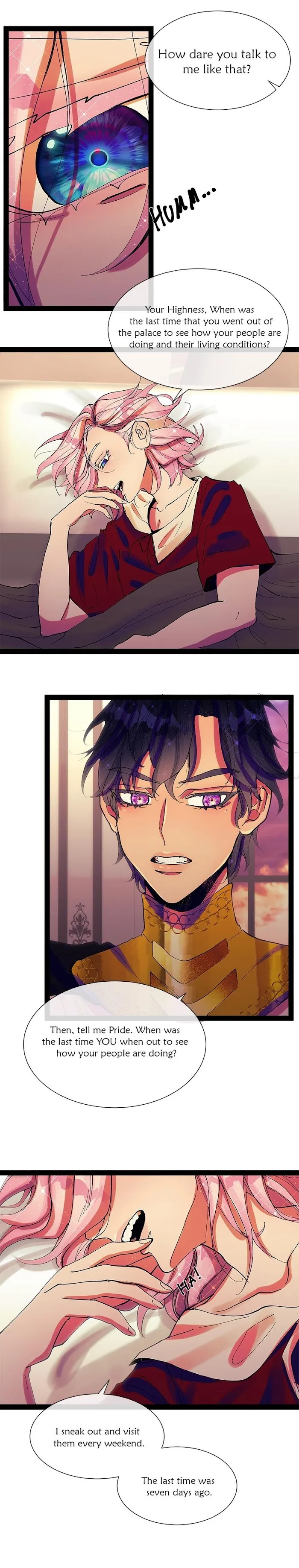 Reincarnated As The Omega Villain In a BL Novel - Chapter 17.1 Page 9